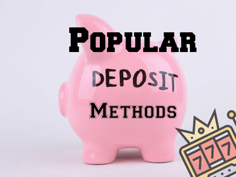 online casino deposit methods